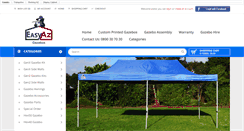 Desktop Screenshot of gazebos.co.nz